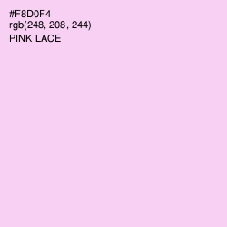 #F8D0F4 - Pink Lace Color Image